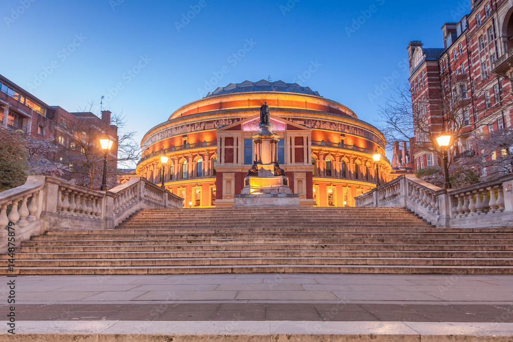 Royal Albert Hall, Kensington, London on evening