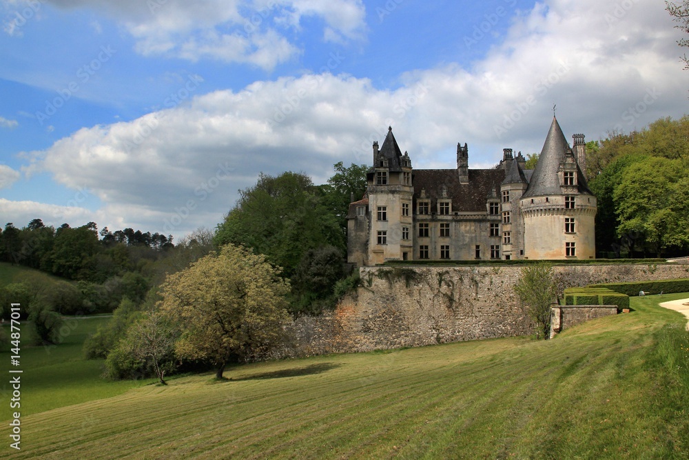 Château de Puyguilhem à Villars (Dordogne)
