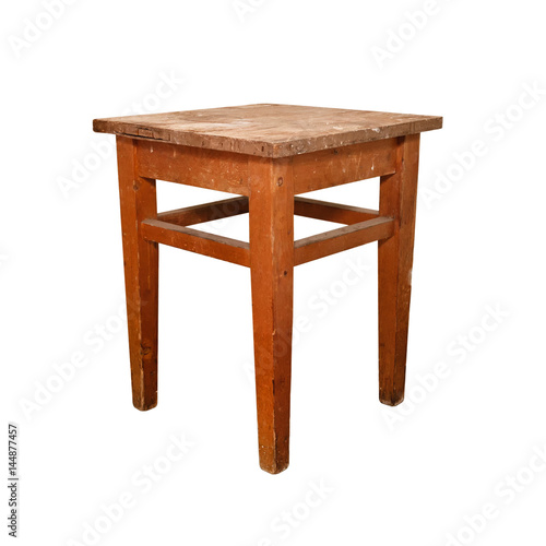 Wooden stool