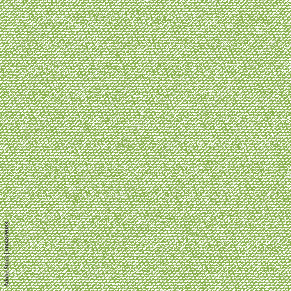 Greenery canvas seamless texture vector. Green fabric textile