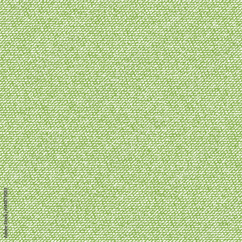 Greenery canvas seamless texture vector. Green fabric textile