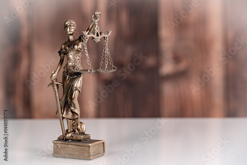 justice and law concept.  judge in a courtroom with the gavel,  