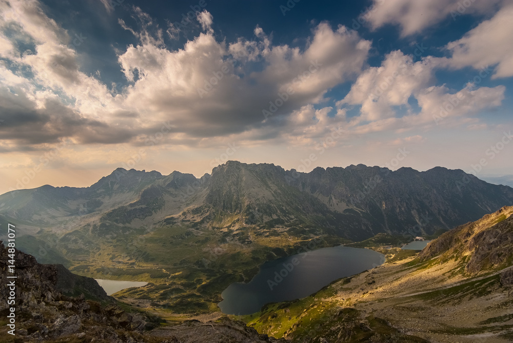 Obraz premium Tatry ,Szpiglasowa Przełęcz ,szlak do Doliny Pięciu Stawów Polskich