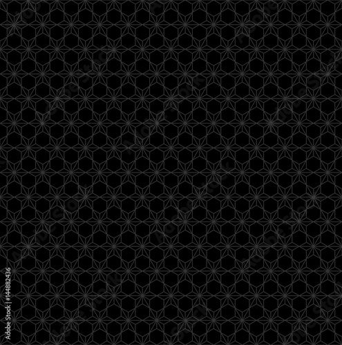 Vector Background, Japan Style #Geometric hexagontal pattern 