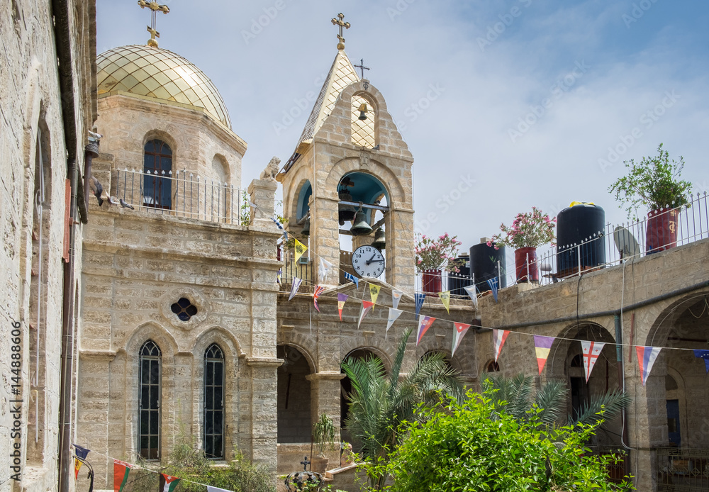 The Monastery of St Gerasimus. Israel