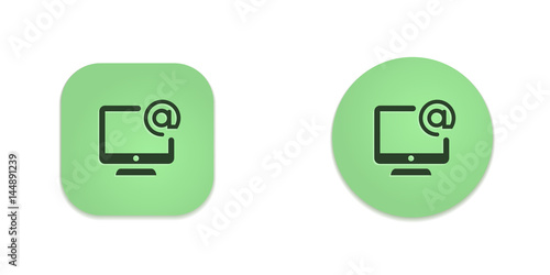 Vector Green Web Buttons