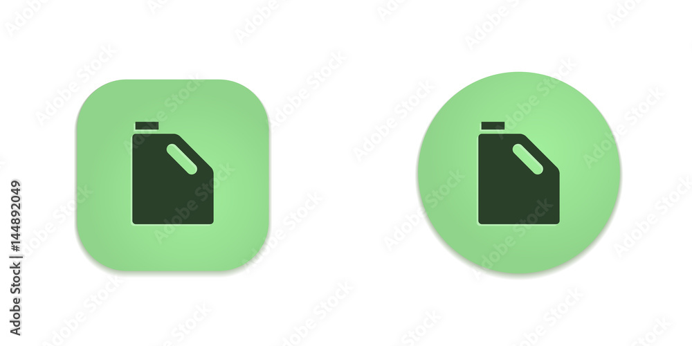Vector Green Web Buttons Vector Green Web Buttons