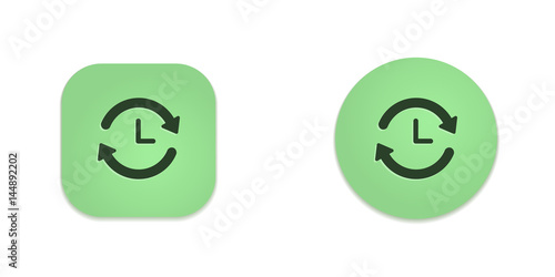 Vector Green Web Buttons