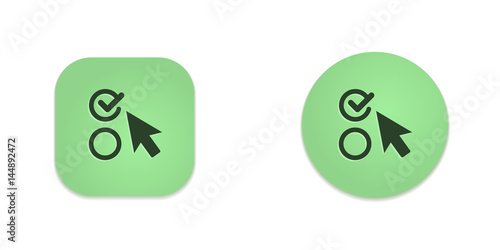 Vector Green Web Buttons