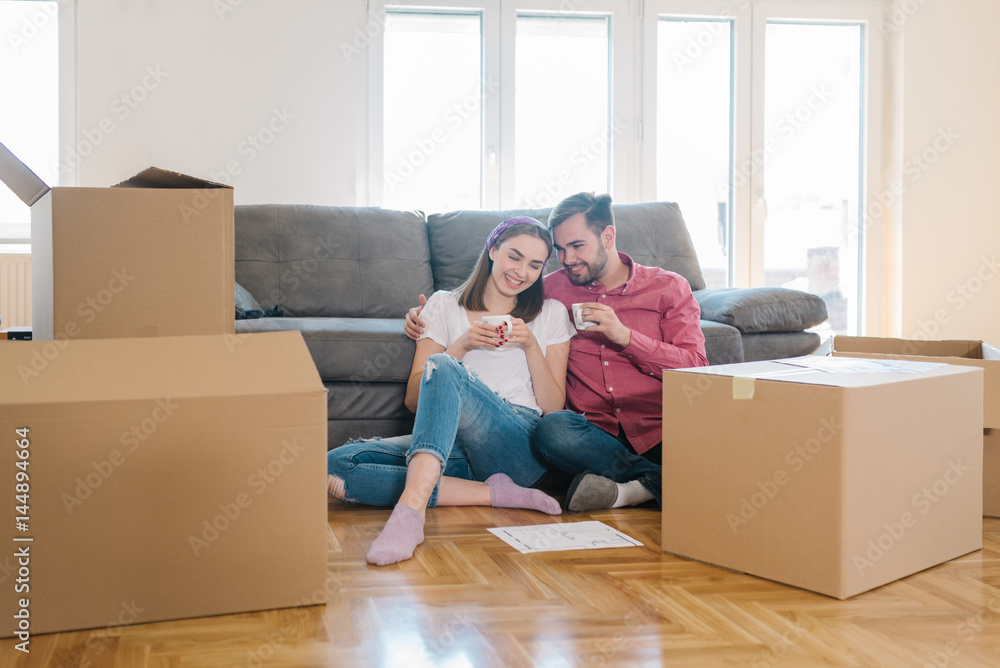 First time drinking coffee in the new living room First time drinking coffee in the new living room