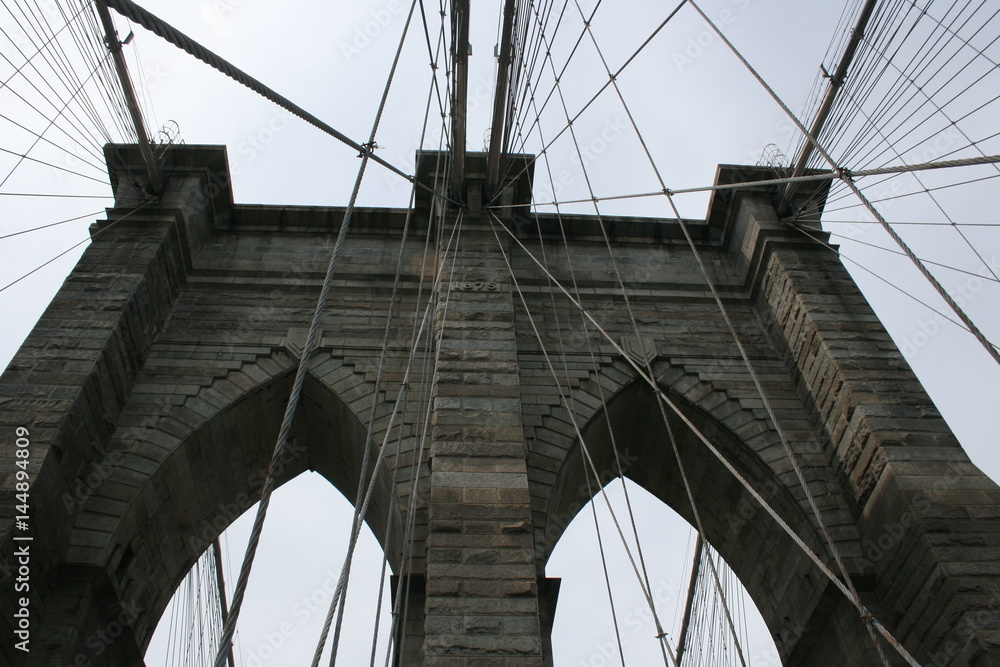 Naklejka premium Most Brookliński