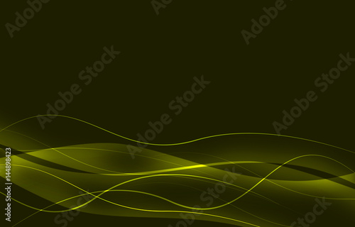 elegant abstract background with green lines