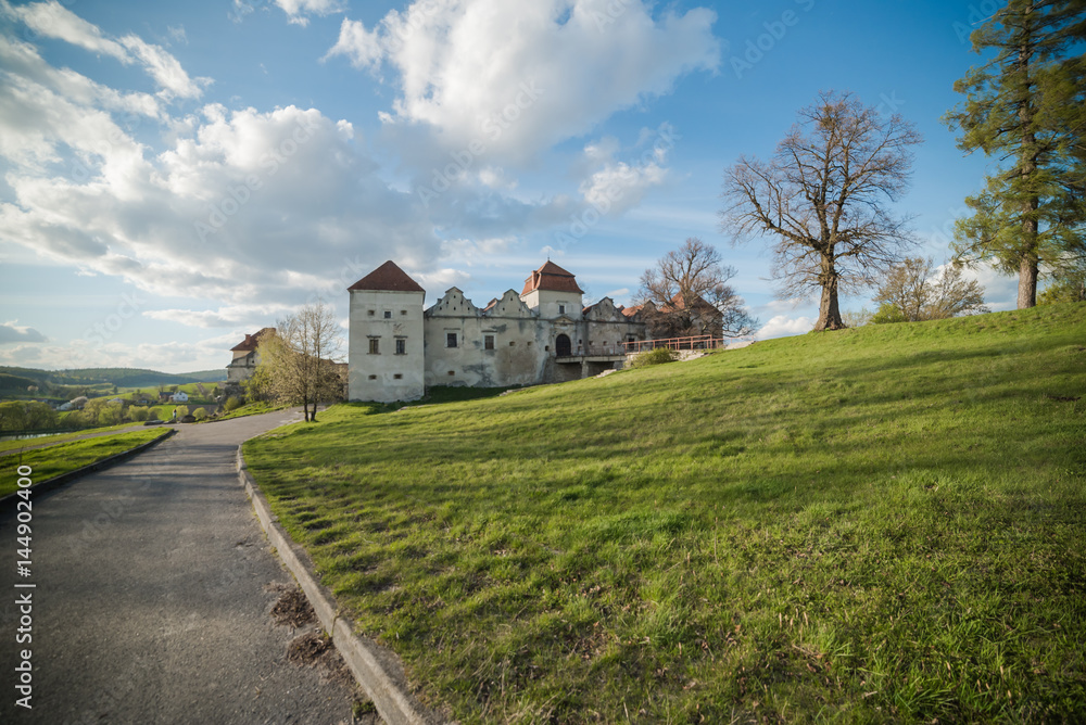 beautiful castle in eastern europe