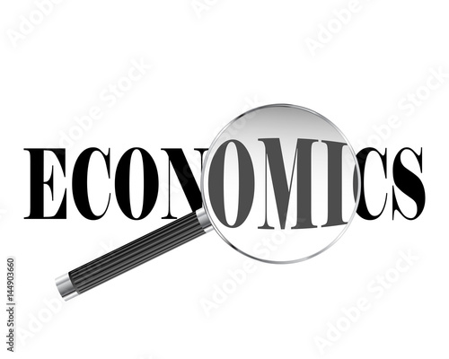 Economics Magnifying Glass