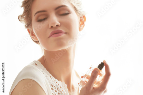 Beautiful young woman with ...