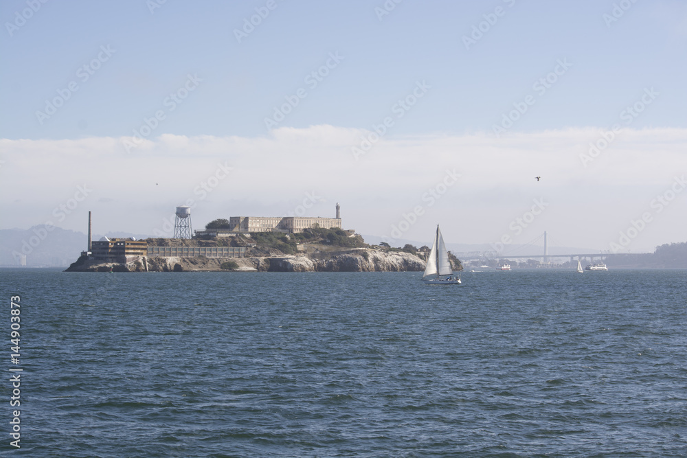 Alcatraz in Spring