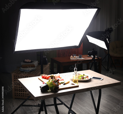 Interior of professional ph...