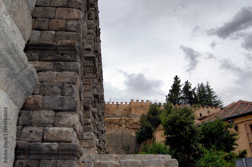 Fototapeta premium Detalle De Acueducto de Segovia