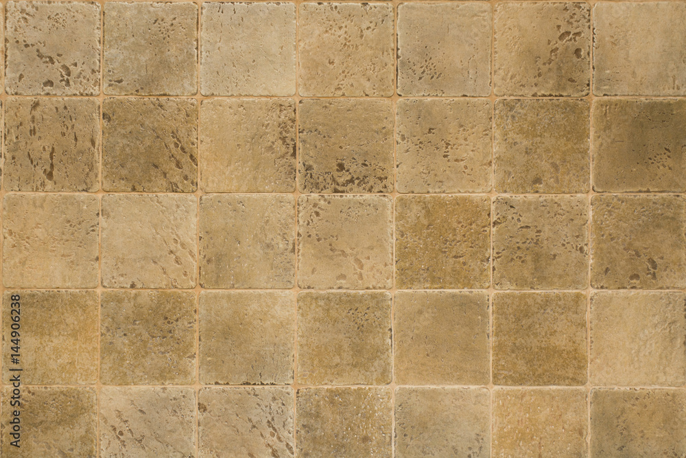 Fototapeta premium Brown stone slab background of interior