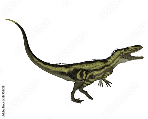 Torvosaurus dinosaurs roaring - 3D render © Elenarts