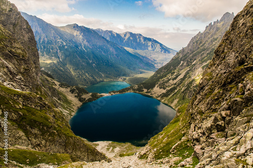 Fototapeta Naklejka Na Ścianę i Meble -  Czarny Staw pod Rysami