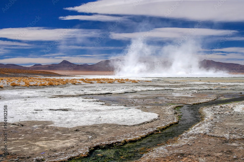 Altiplano hot springs