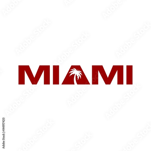 miami logo vector.