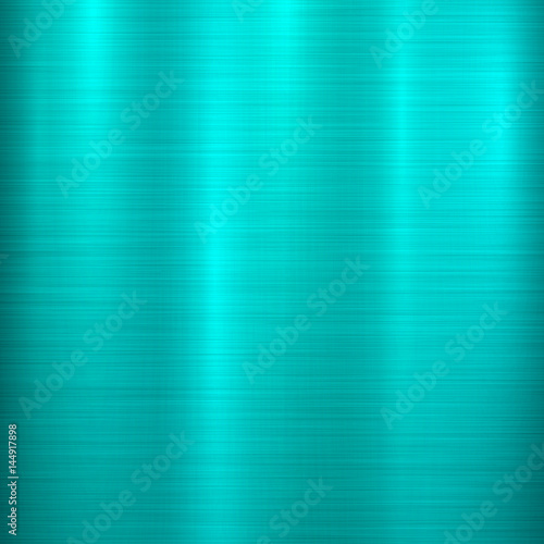 Blue metal technology background with abstract polished, brushed texture, chrome, silver, steel, aluminum for design concepts, wallpapers, web, prints, posters, interfaces. Vector illustration.