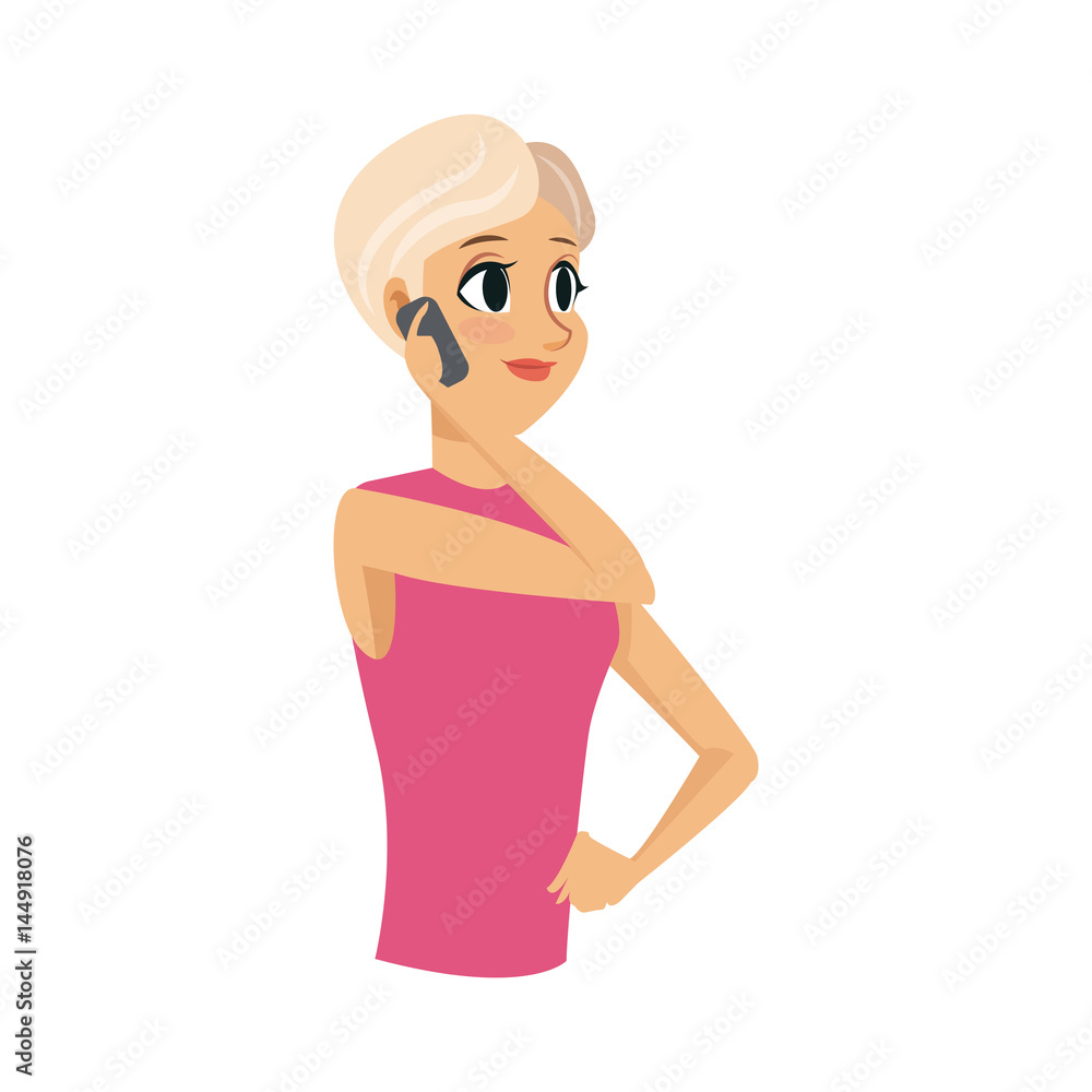 young woman cartoon icon over white background. colorful design. vector illustration young woman cartoon icon over white background. colorful design. vector illustration
