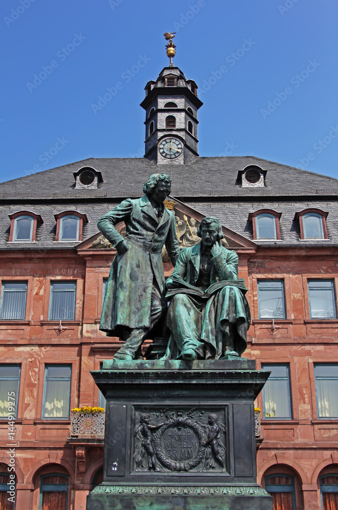 Brother Grimm's statue in Hanau, Germany