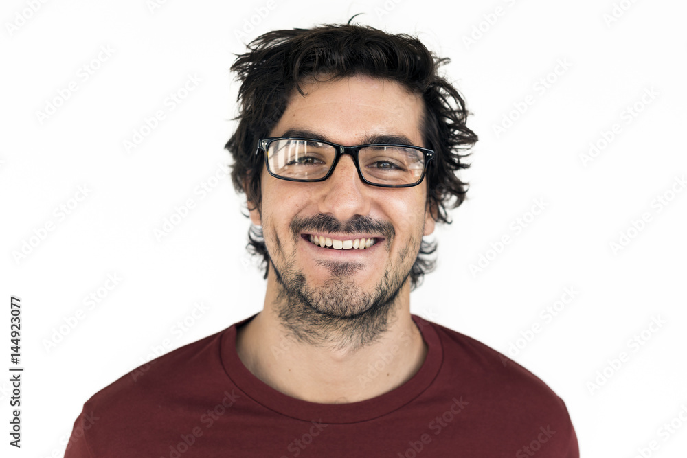 Man Cheerful Smiling Portrait Concept Man Cheerful Smiling Portrait Concept