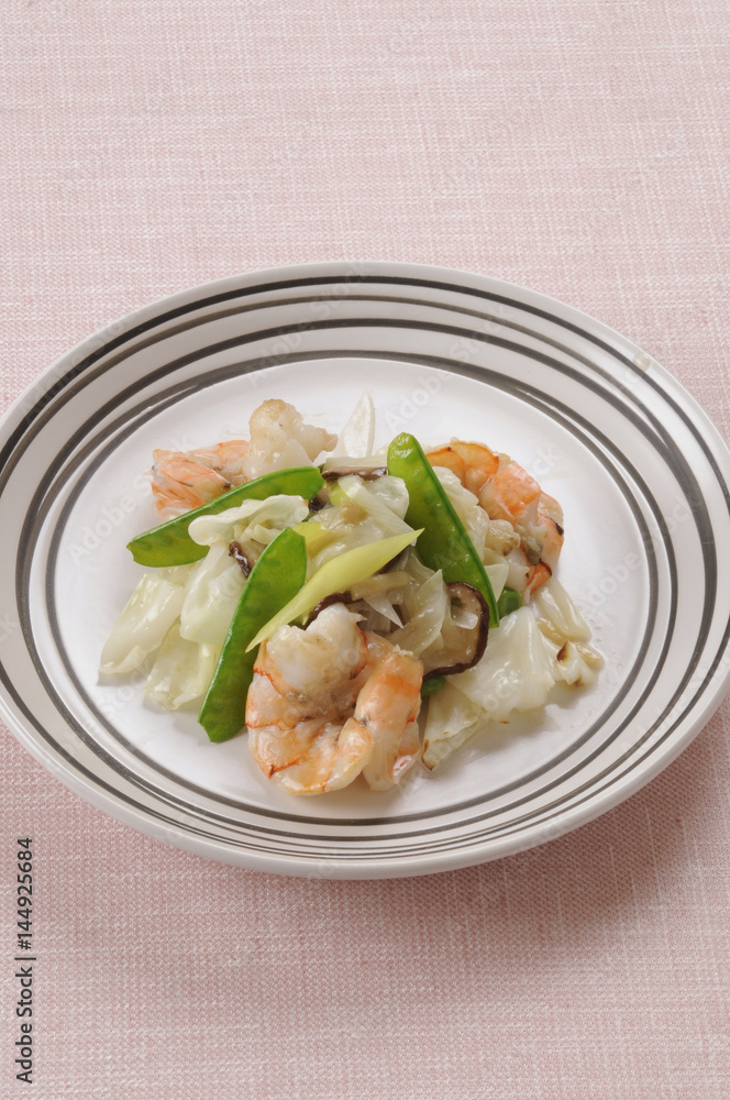 海老とキャベツの野菜炒め 海老とキャベツの野菜炒め