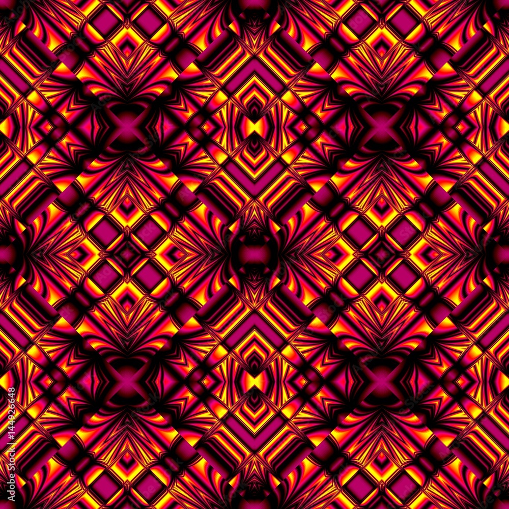 seamless pattern in magic colors