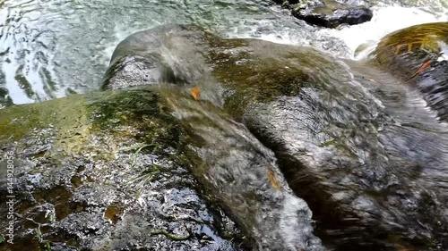 Landscape video, Chet Sao Noi Waterfall National Parkl in rainforest at Saraburi province, Thailand