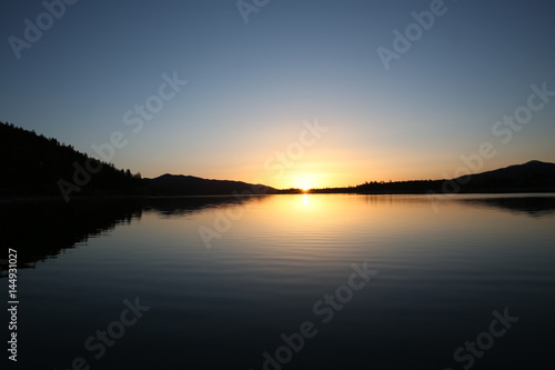 Sunrise Lake Big Bear © Lance