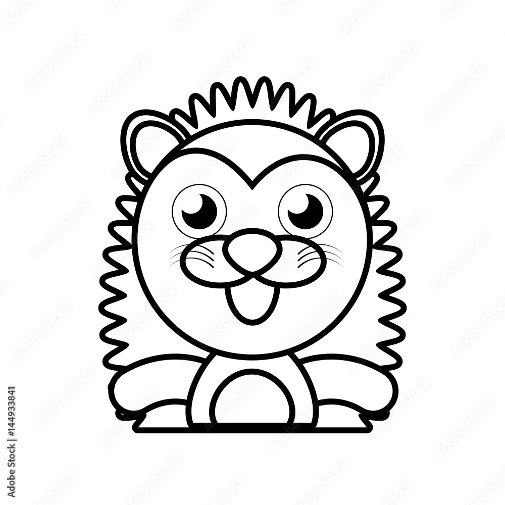 porcupine animal toy outline vector illustration eps 10 porcupine animal toy outline vector illustration eps 10