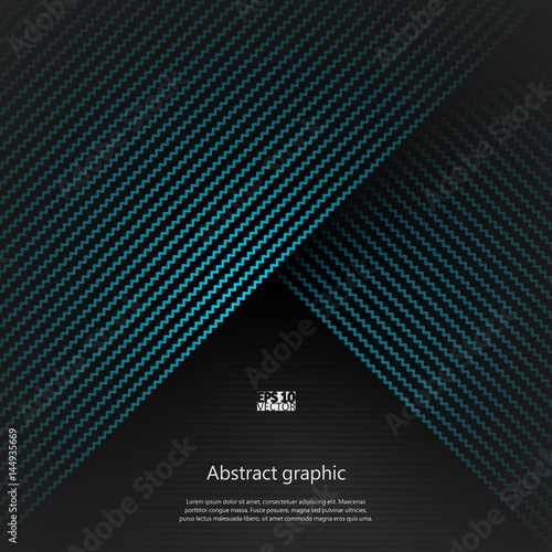 Graphic illustration with geometric pattern. Eps10 Vector illustration.