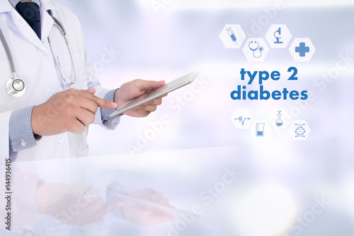 type 2 diabetes doctor a test disease health medical concept photo