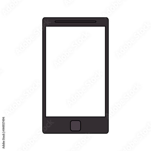 modern cellphone icon image vector illustration design 