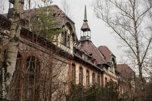 Obraz na plátně Abandoned hospital and sanatorium Beelitz Heilstätten near Berlin, Beelitz, Germ