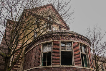 Wandcirkels Oud Ziekenhuis Beelitz Vergeten kliniek Beelitz Heilstätten  © Merlot Levert