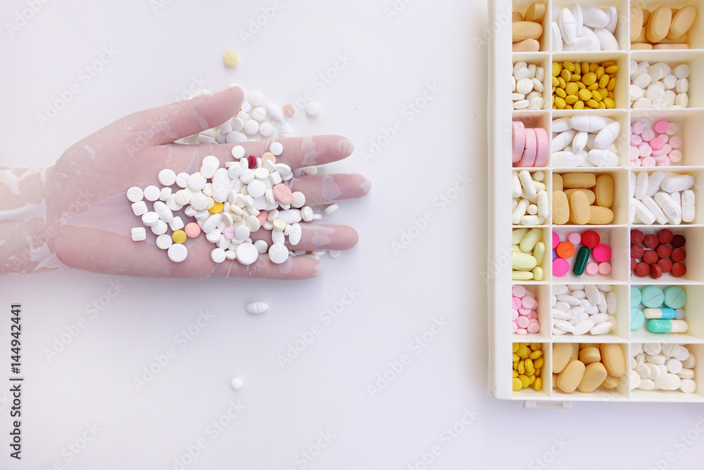 different medication on hand for background different medication on hand for background
