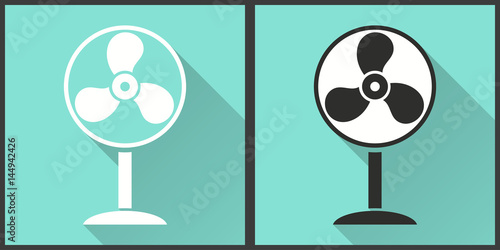 Fan - vector icon.