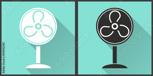 Fan - vector icon.