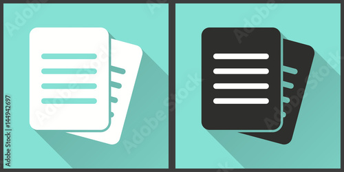 Document - vector icon.