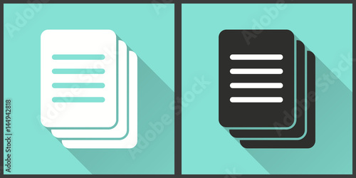 Document - vector icon.