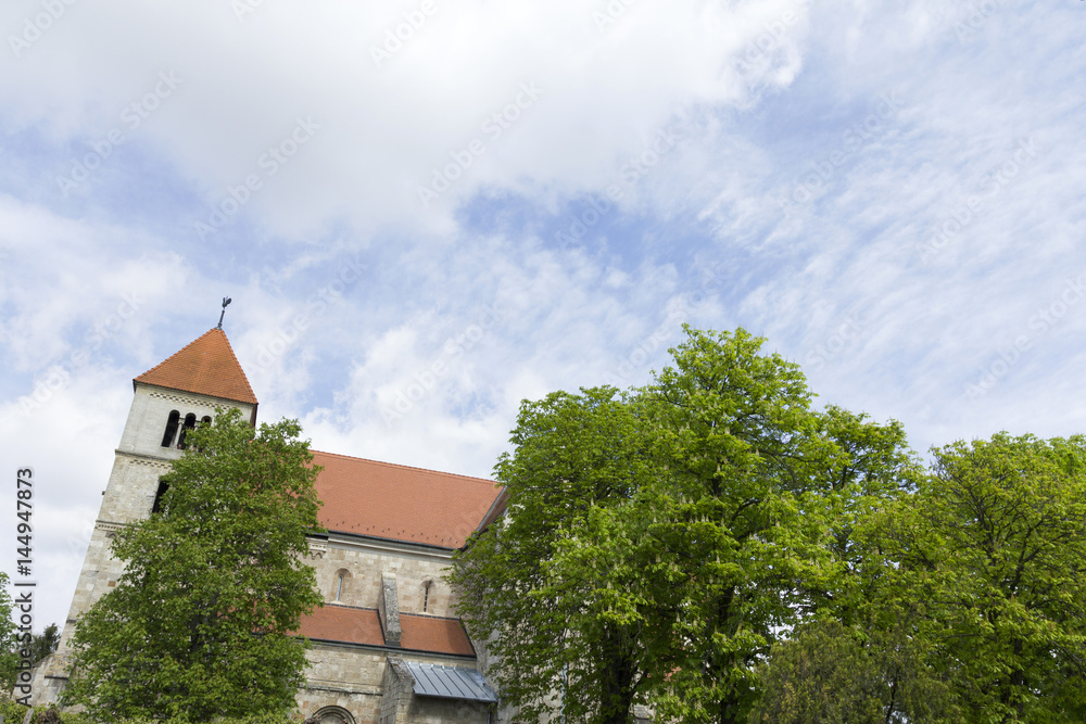 Romanesque church in Ócsa, Hungary Romanesque church in Ócsa, Hungary