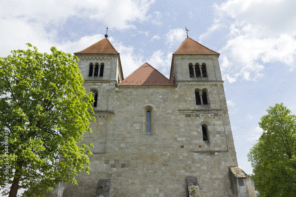 Romanesque church in Ócsa, Hungary