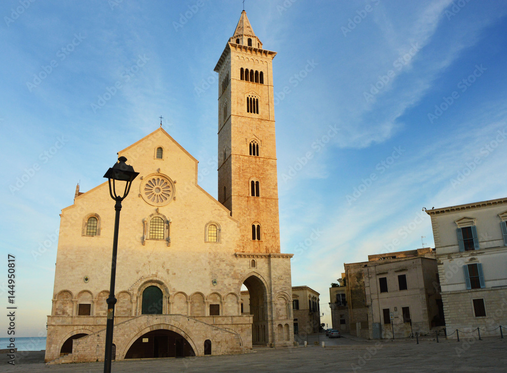 Trani Cathedral Sunset, Apulia, Italy 
