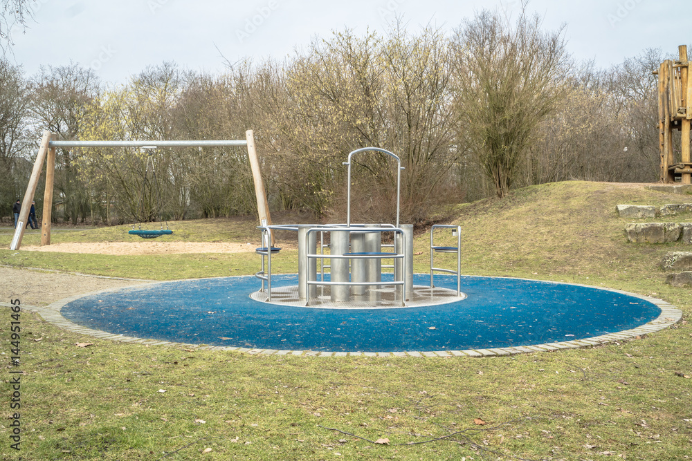 Obraz premium Traditional playground in a town